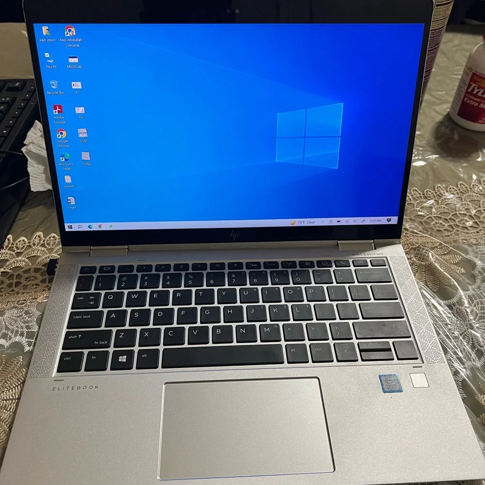 Hp Elitebook x360 G3 500gb ssd